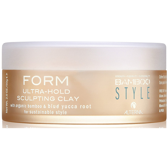 Alterna Bamboo Style Form Ultra-Hold Sculpting Clay extrem starke Härtungspaste 50 ml