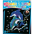 Mosaik aus Pailletten 8+ Dolphin 35 x 26 cm