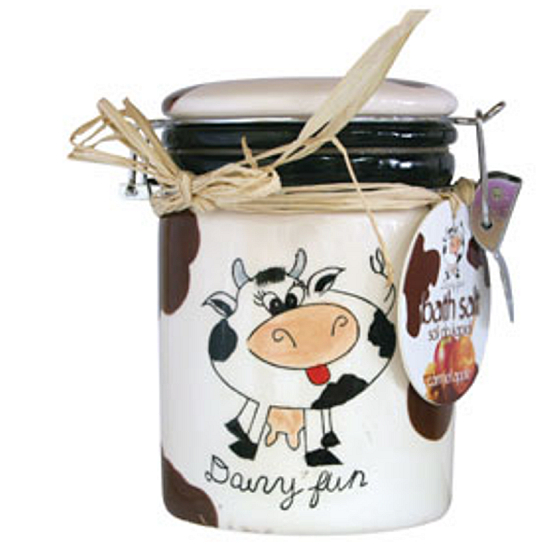 Milchspaß Karamell & Apfel Badesalz 650 g