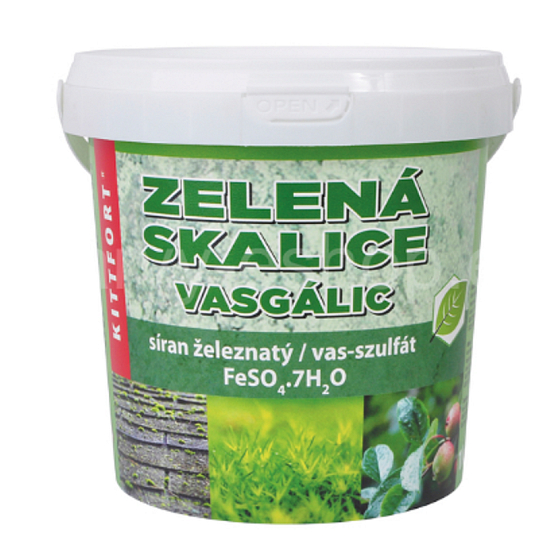 Kittfort Grüner Vitriol, Eisensulfat zur Bekämpfung von Moos in Rasenflächen 1 kg