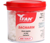 Fan Süßstoffe, Saccharin, Alternativsüßstoff, 800 Tabletten, 50 g