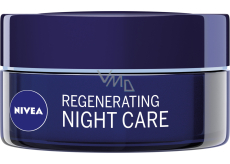Nivea 24h Moisture + Regeneration erweichende regenerierende Nachtcreme für normale bis Mischhaut 50 ml