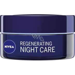 Nivea 24h Moisture + Regeneration erweichende regenerierende Nachtcreme für normale bis Mischhaut 50 ml