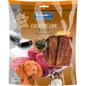 DR. Clauders Country Line Entenscheiben getrocknetes Fleisch für Hunde 170 g
