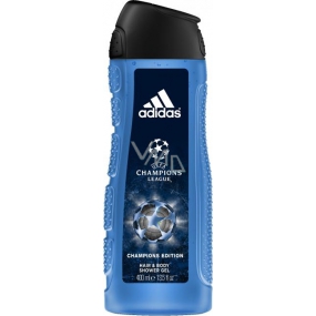 Adidas UEFA Champions League Champions Edition 2in1 Duschgel und Shampoo für Männer 400 ml