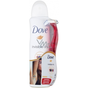 Dove Invisible Dry Antitranspirant Spray für Frauen 150 ml + Rasiermesser mit 3 Klingen, Duopack
