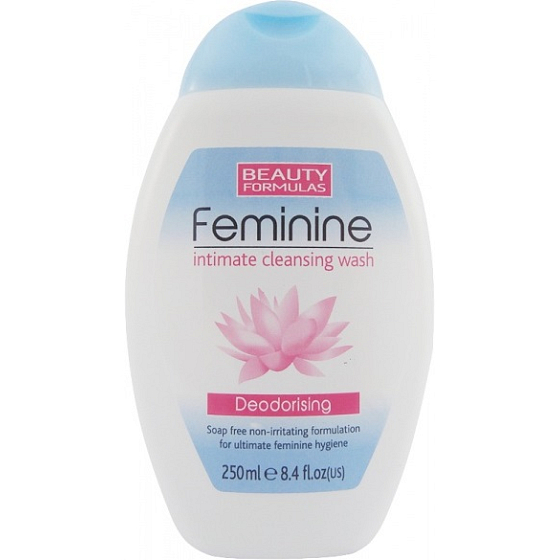 Beauty Formulas Feminine Desodorierendes Duschgel für die Intimhygiene 250 ml