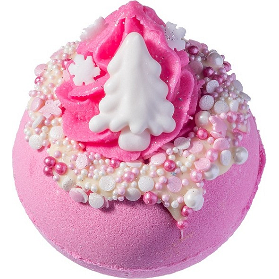 Bomb Cosmetics Pink Christmas Funkelndes ballistisches Bad 160 g