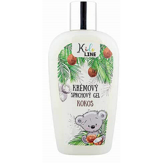 Bohemia Gifts Kokos Duschgel für Kinder 3+ Jahre 250 ml