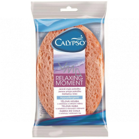 Calypso Relaxing Moment Hypoallergener Körperschwamm mit Zellulose- und Flachsfasern