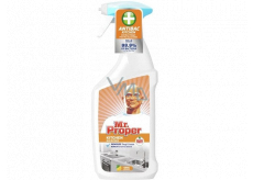 Mr. Proper Kitchen antibakterieller Flüssigreiniger zum Entfernen von Fett und Schmutz 750 ml Spray