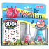 Bo-Po Flower Nagellack Peeling silber 2,5 ml + Nagellack Peeling dunkelgrün 2,5 ml + Nagelsticker, Kosmetikset für Kinder