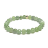 Turmalin Verdelit grün Armband elastisch Naturstein, Kugel 6 mm / 16 - 17 cm, Hüter der guten Laune
