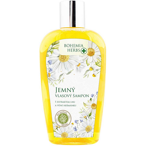 Bohemia Gifts Kamille sanftes Shampoo für alle Haartypen 250 ml