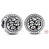 Charms Sterling Silber 925 Schwarzer Leopard Charm, Perle am Tierarmband