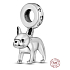 Charm Sterlingsilber 925 Hund - Französische Bulldogge, Anhänger für Armband Tier