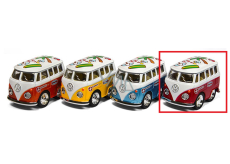 EP Line Volkswagen Little Van Aufziehauto Rotes Dach in Van-Farbe 3 x 4 x 5 cm