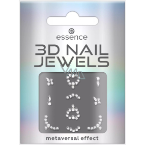 Essence 3D Jewels Nagelsticker Strasssteine 02 Mirror universe 10 Stück