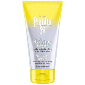Plantur 39 Hyaluron für verwöhnte Haut Haarbalsam aktiviert die Haarwurzeln 150 ml