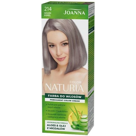 Joanna Naturia Haarfarbe mit Milchproteinen 214 Aschgrau