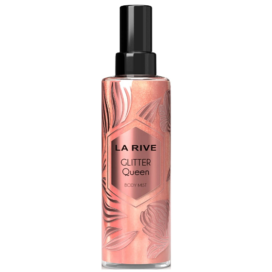 La Rive Glitter Queen třpytivý sprej 200 ml pro zářivý lesk a jemnou vůni