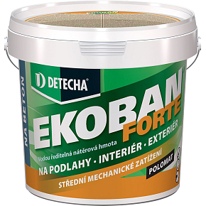 Detecha Ekoban Forte Farbe für Holz und Beton, grau, 15 kg Detecha Ekoban Forte Farbe für Holz und Beton, grau, 15 kg