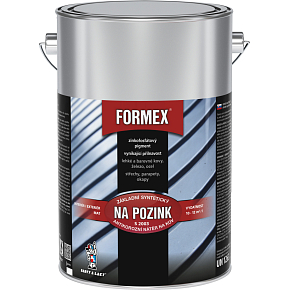 Formex S2003 Grundierung auf Zink Grundfarbe für Metall, 0840 rotbraun, 4 l