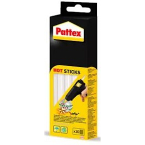 PATTEX Hot Patronen für Heißkleber, transparent, 10 Stk., 200 g