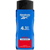 Reebok Men Move Your Spirit Duschgel 4in1, 400 ml