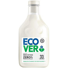 Ecover Zero ökologische Weichspüler für Allergiker, 33 Waschungen, 1 l