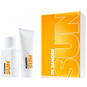 Jil Sander Sun Set Eau de Toilette 75 ml + Duschgel 75 ml, Geschenkeset für Frauen Jil Sander Sun Set Eau de Toilette 75 ml + Duschgel 75 ml, Geschenkeset für Frauen