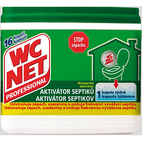 WC NET Aktivator für Klärgruben, 16 Kapseln, 288 g