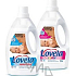 Lovela Sensitive Flüssigwaschmittel 1,5 l + Lovela Color für farbige Wäsche 1,5 l