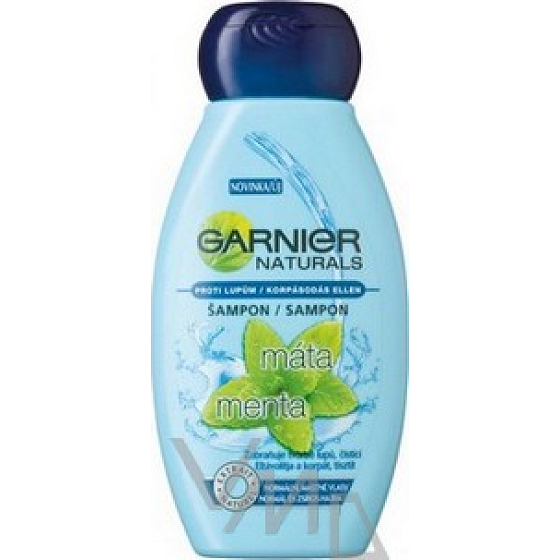 Garnier Naturals Mint Anti-Schuppen-Shampoo für normales und fettiges Haar 250 ml