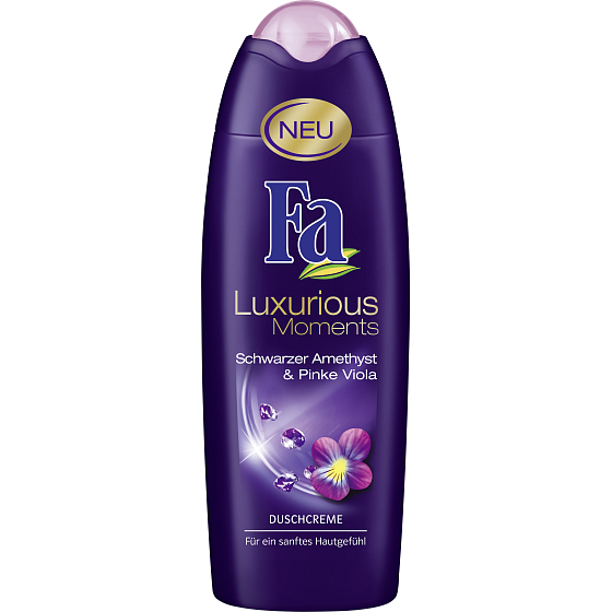 Fa Luxuriöse Momente Schwarz Amethyst & Pink Viola Duschgel 250 ml