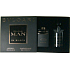 Bvlgari Man In Black parfümiertes Wasser 15 ml + Duschgel 40 ml, Geschenkset