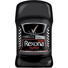 Rexona Men Turbo Antitranspirant Deodorant Stick für Männer 50 ml