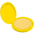 Dermacol Neon Haarpuder farbiges Haarpuder 01 Gelb 2,2 g