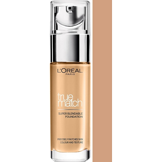 Loreal Paris True Match Super-Blendable Foundation Make-up 3.D / 3.W Golden Beige 30 ml