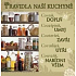 Albi Gift Küchentuch mit Aufdruck - Küchenregeln 70 x 35 cm