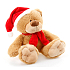 EP Line Pets Teddybär mit Hut Plüschtier 25 cm, empfohlenes Alter 3+