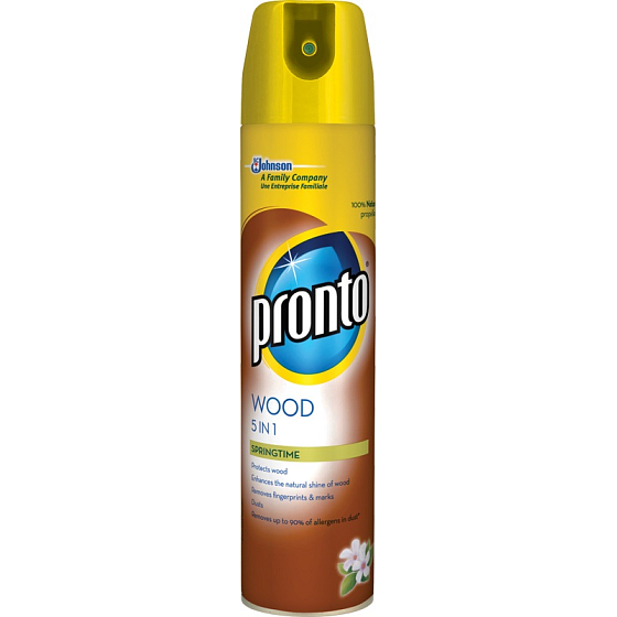 Pronto Wood 5in1 Frühjahr Staubschutzspray für Möbel 250 ml