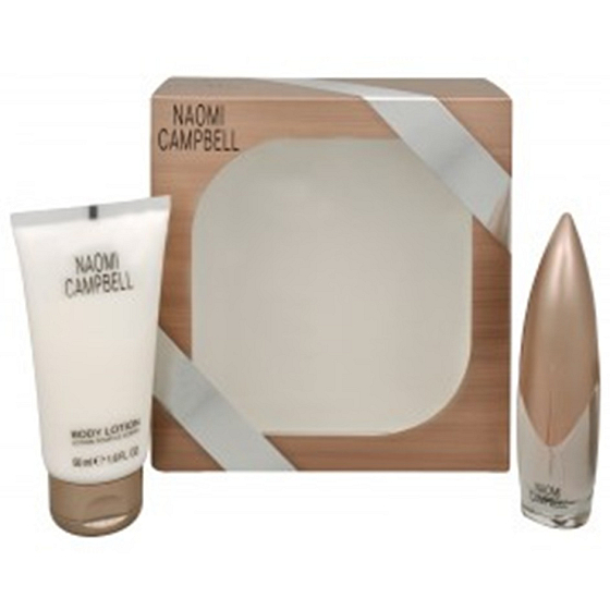 Naomi Campbell Naomi Campbell Eau de Toilette für Frauen 15 ml + Körperlotion 50 ml, Geschenkset