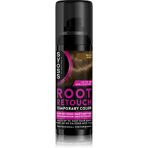 Syoss Root Retouch Spray zur temporären Abdeckung von Ansätzen Braun, 120 ml