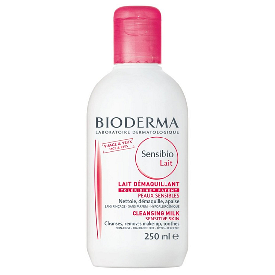 Bioderma Sensibio Lait Reinigungsmilch für empfindliche Haut 250 ml