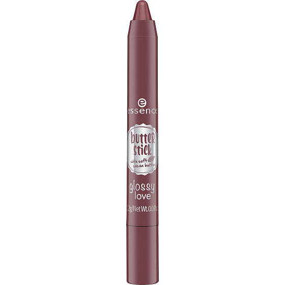 Essence Butter Stick Glossy Love Lippenfarbe 04 Dunkler Sirup 2,2 g