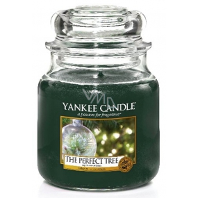 Yankee Candle The Perfect Tree - Perfekte Baumkerze Klassisches mittleres Glas 411 g
