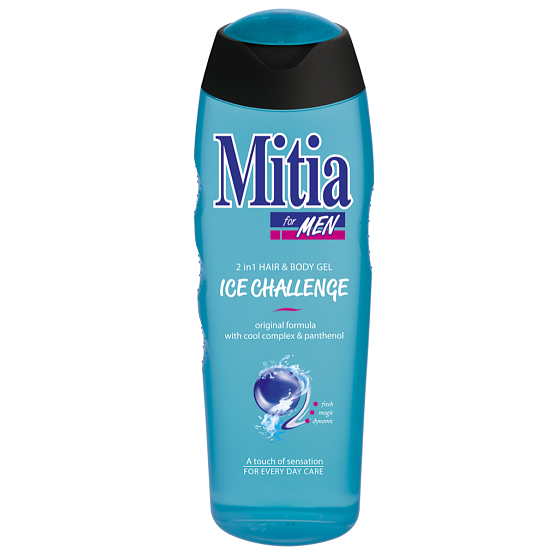 Mitia Men Ice Challenge 2 in 1 Duschgel und Haarshampoo 750 ml