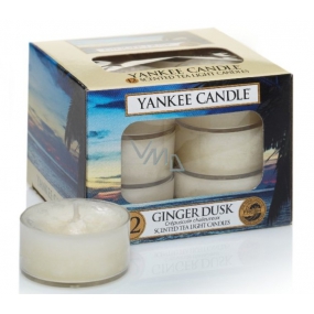 Yankee Candle Ginger Dusk - Ingwer-Twilight-Duftteekerze 12 x 9,8 g