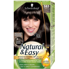 Schwarzkopf Natural & Easy Haarfarbe 583 Eis dunkelbraun